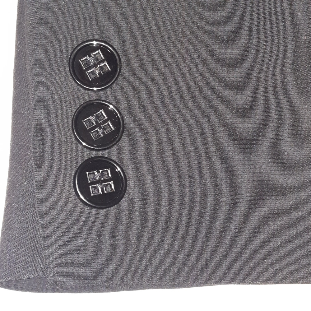 MAX MARA Cady Tailored Blazer Black Jacket Italy Office Business Capsule US 4 S - Picture 8 of 10